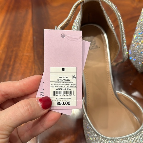 Wild Fable Bianca Rhinestone Platform Pumps - Silver - Picture 7 of 12